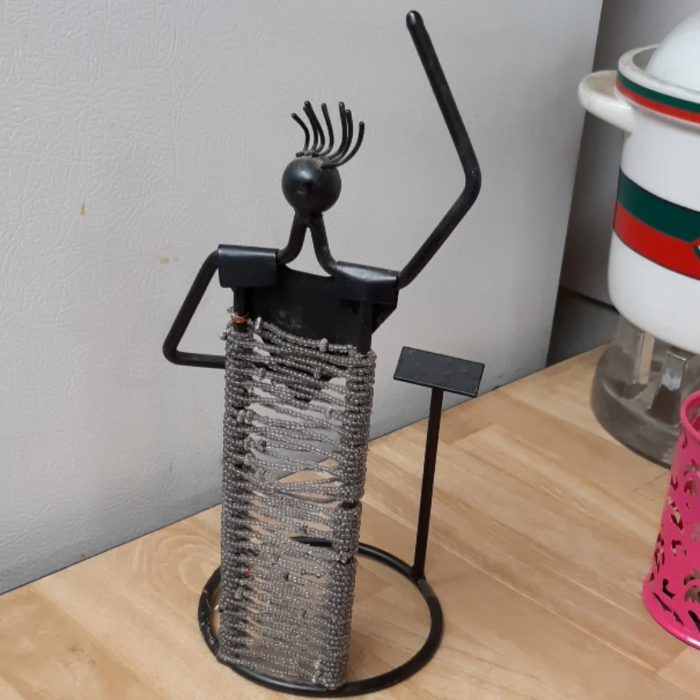 Metal Candle Holder frame PREACHER Sermon Church lecture